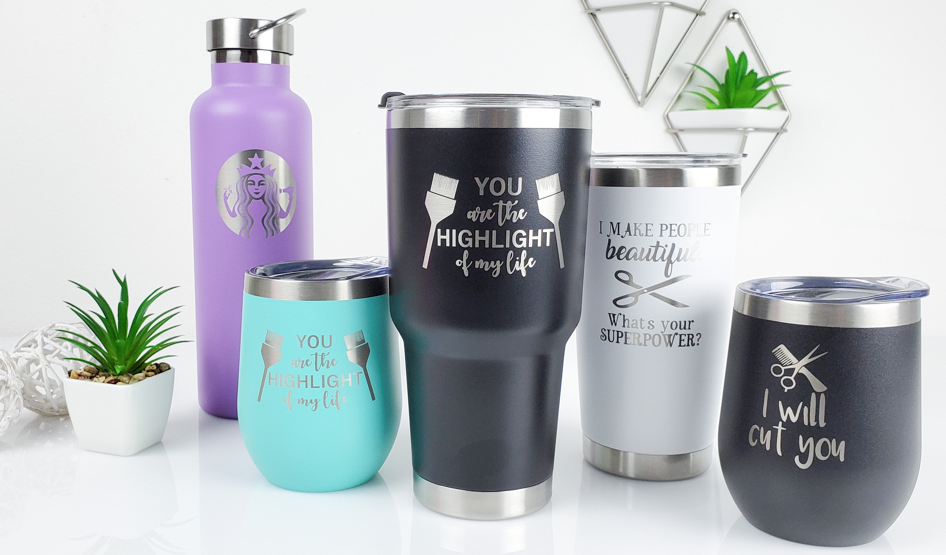 Hair Stylist Heart – Engraved Personalized Tumbler, Hair Stylist Gift, Hair  Stylist Cup – 3C Etching LTD