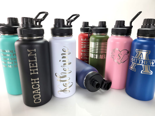 Personalized 32oz Water Bottles