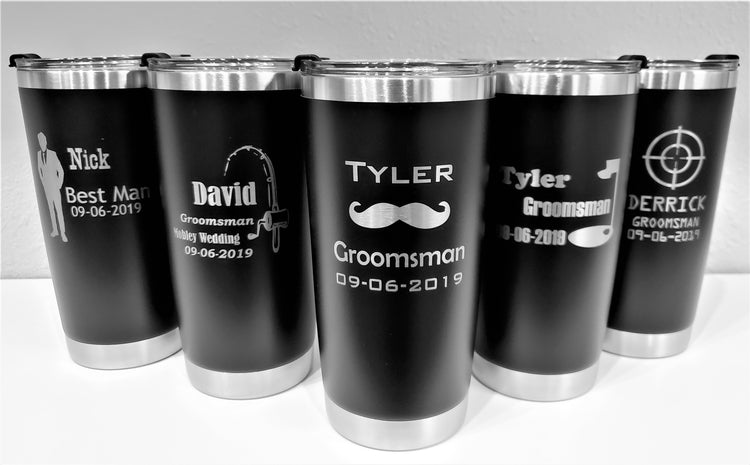 Groomsmen Tumblers/Bottles/Cups