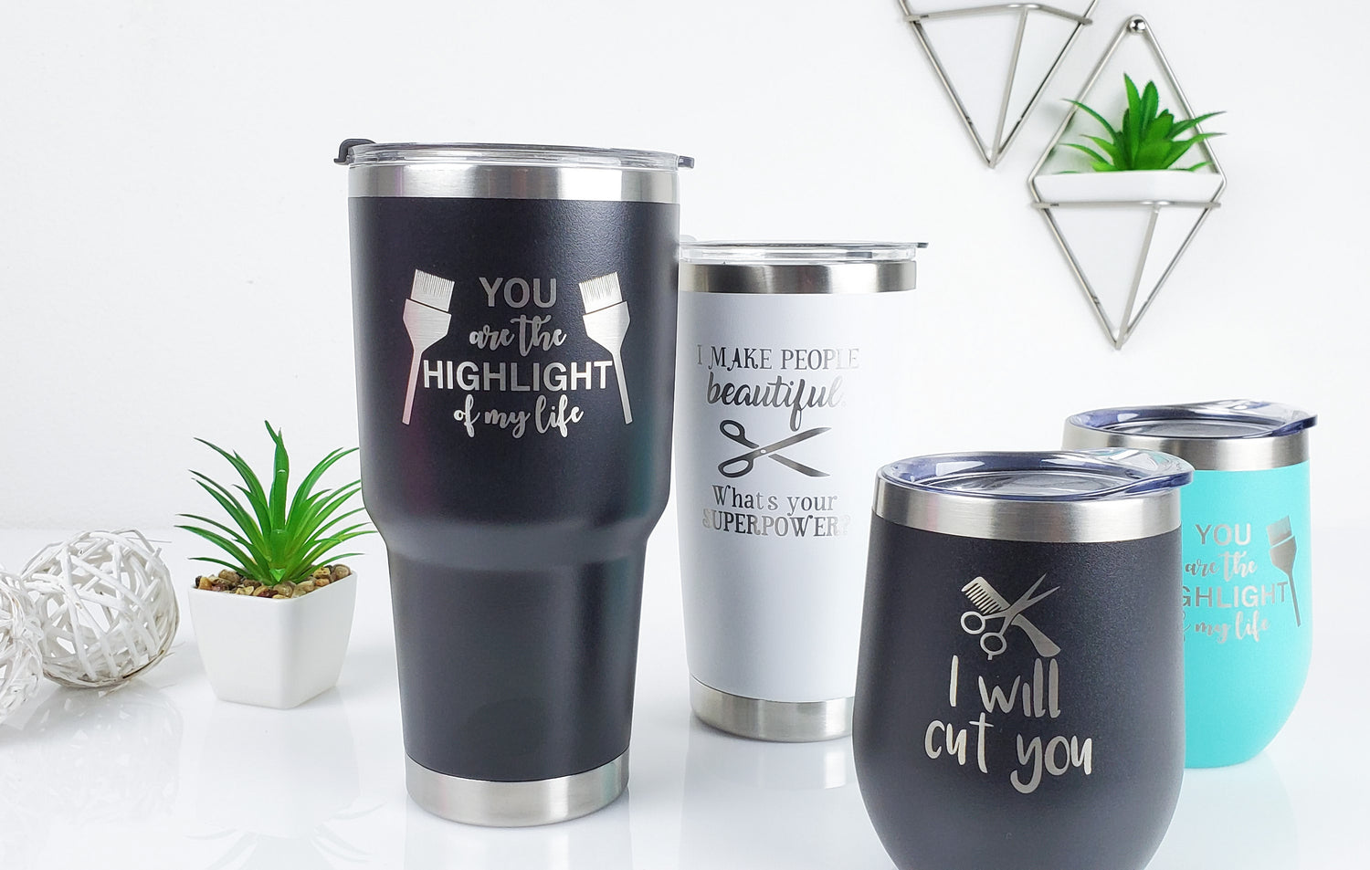 Hair Stylist Heart – Engraved Personalized Tumbler, Hair Stylist Gift, Hair  Stylist Cup – 3C Etching LTD